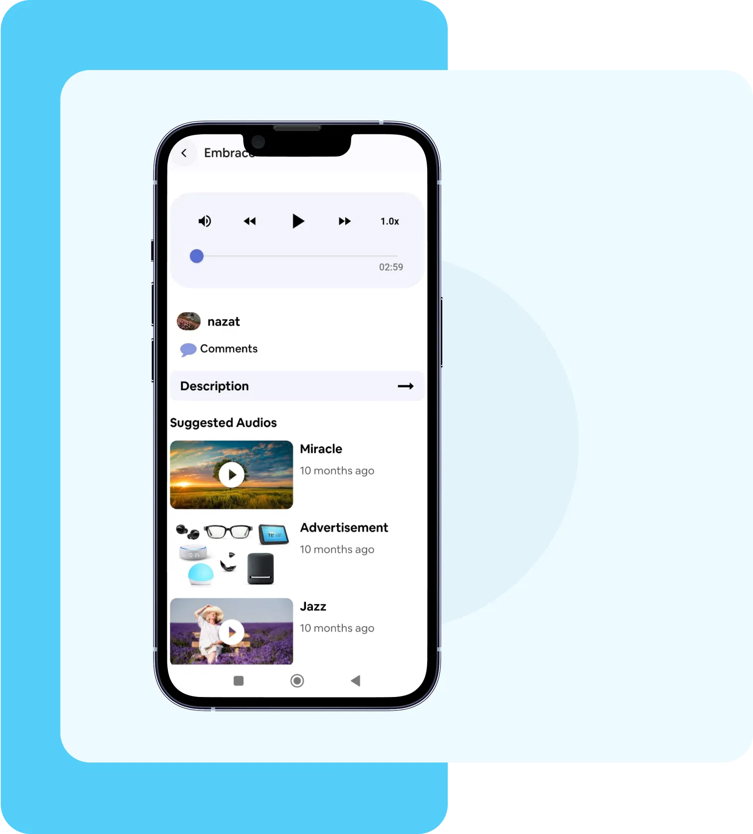 Learn On-the-Go with Audio Content