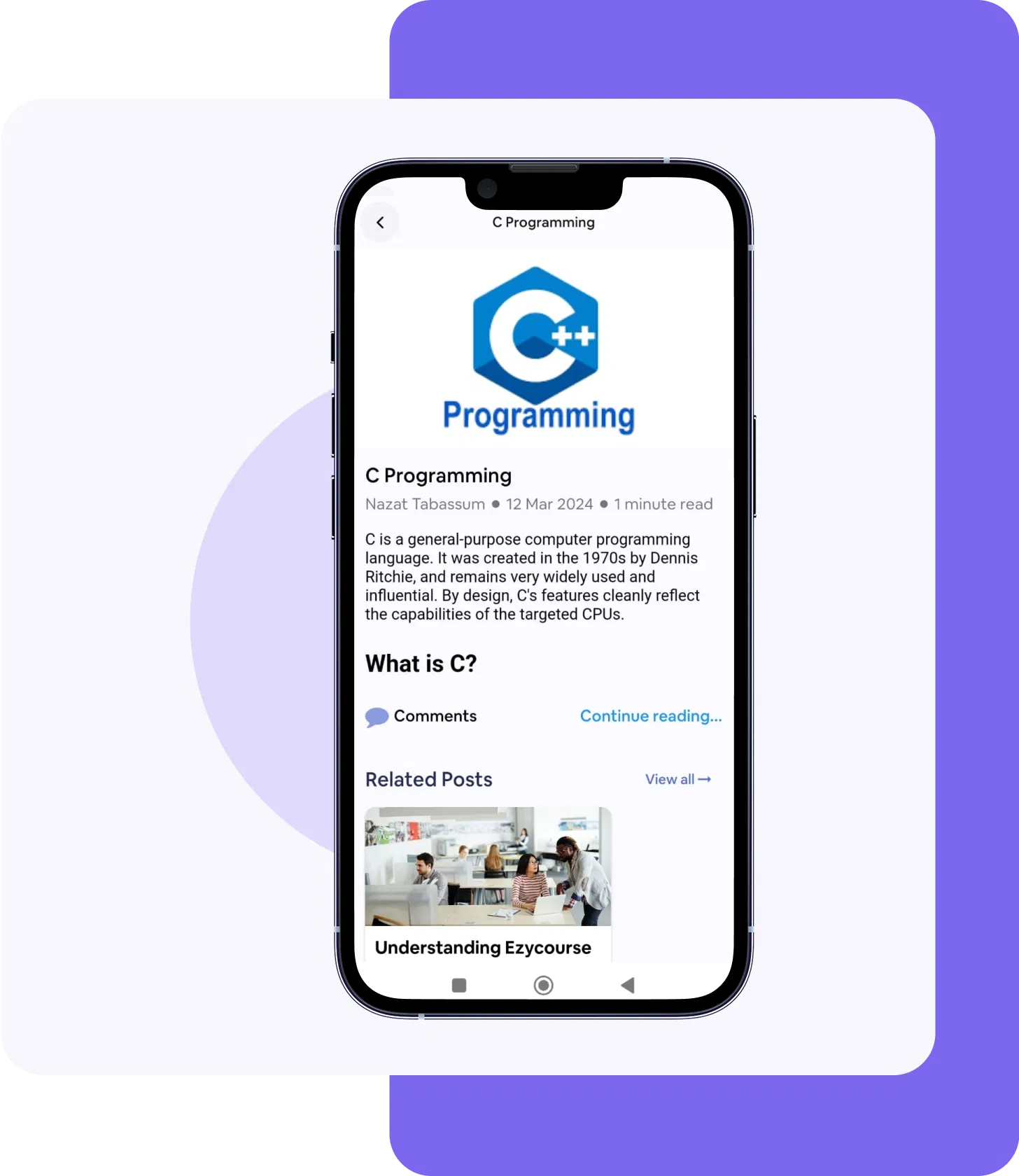 Offer Your Blogs on Mobile